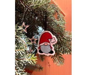 Stickserie ITH - Weihnachtswichtel Anhänger